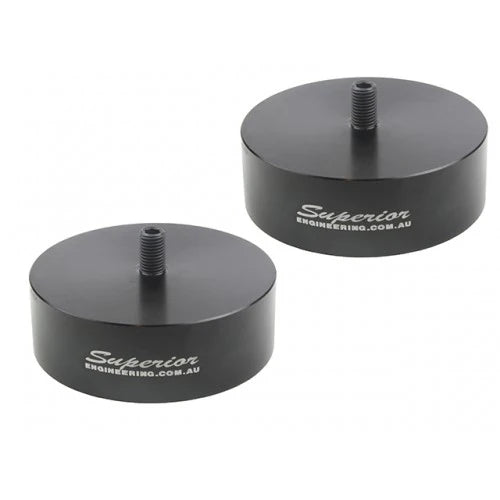Superior Alloy Bump Stop Extensions 50mm - Nissan Patrol GQ/GU Front