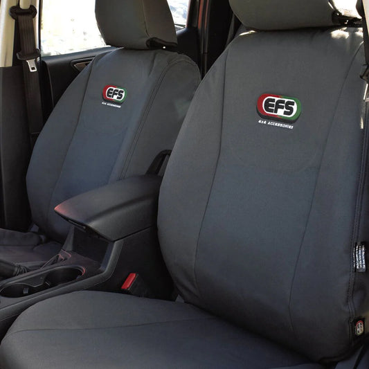 EFS 4WD Seat Covers Isuzu D-Max, Mazda BT-50 W Fixed Headrest - Front